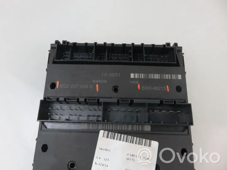 Skoda Fabia Mk1 (6Y) Central body control module 5WK48213