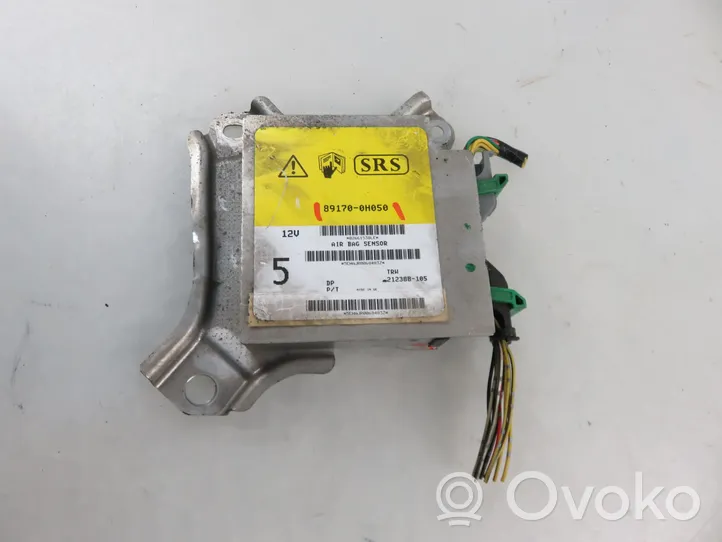 Toyota Aygo AB10 Module de contrôle airbag 