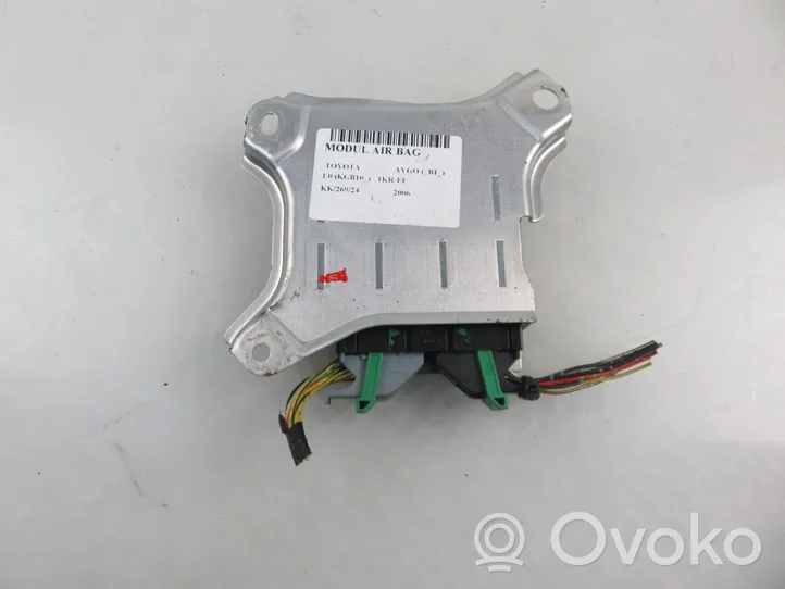 Toyota Aygo AB10 Module de contrôle airbag 