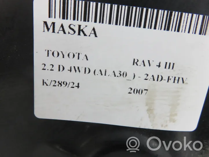 Toyota RAV 4 (XA30) Pokrywa przednia / Maska silnika 