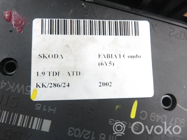 Skoda Fabia Mk1 (6Y) Sterownik / Moduł komfortu 5WK48212C