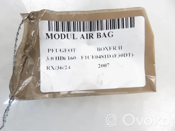 Peugeot Boxer Centralina/modulo airbag 