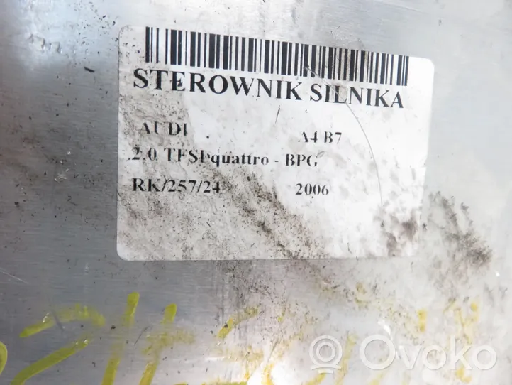 Audi A4 S4 B7 8E 8H Sterownik / Moduł ECU 0261S02223