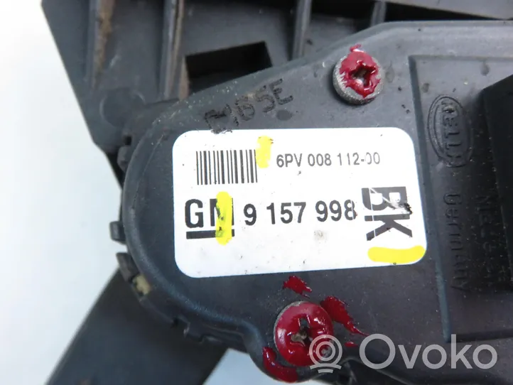 Opel Astra H Accelerator throttle pedal 6PV00811200