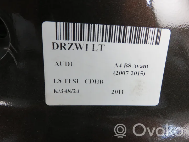 Audi A4 S4 B8 8K Drzwi tylne 