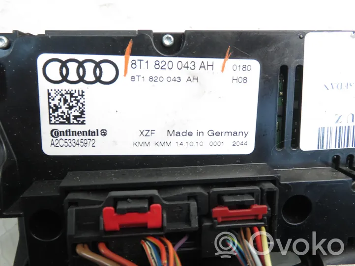 Audi A4 S4 B8 8K Interruttore ventola abitacolo 