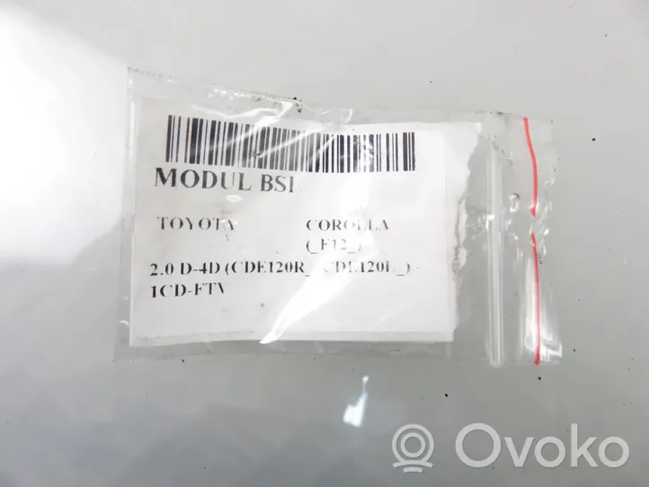 Toyota Corolla E120 E130 Module de contrôle carrosserie centrale 8198005040