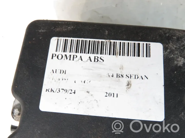 Audi A4 S4 B8 8K Pompe ABS 0265951539