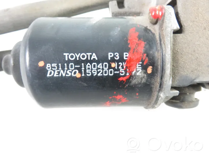 Toyota Corolla E120 E130 Tiranti del tergicristallo anteriore 1592005172