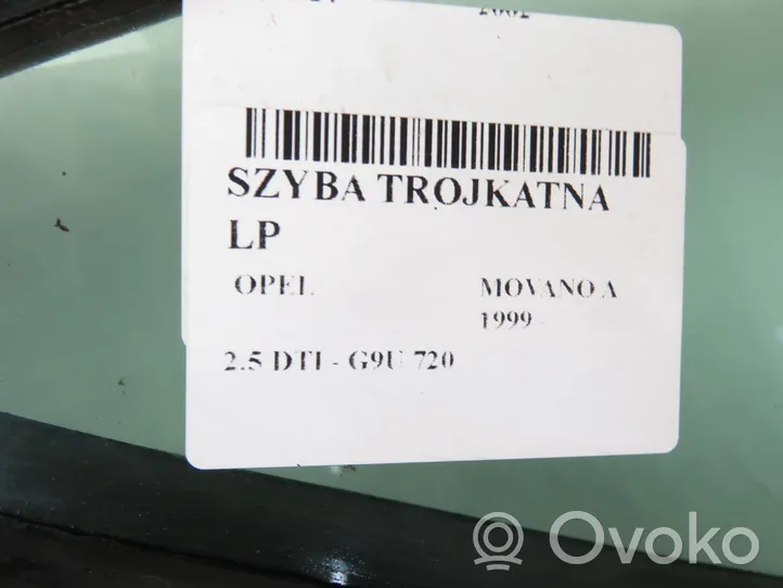 Opel Movano A Etukolmioikkuna/-lasi 