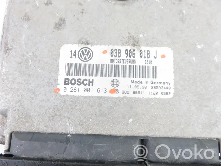 Volkswagen Golf IV Sterownik / Moduł ECU 0281001613