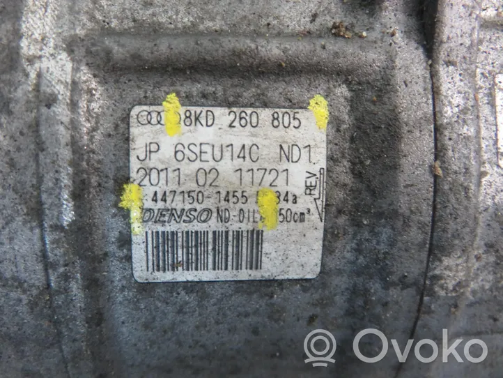 Audi A4 S4 B8 8K Compresor (bomba) del aire acondicionado (A/C)) 4471501455
