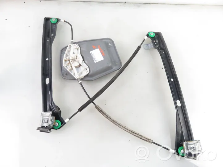 Volkswagen Golf V Front door window regulator with motor 1K4837402E