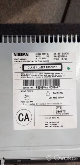 Nissan Murano Z51 Radio/CD/DVD/GPS-pääyksikkö CN3059HAA