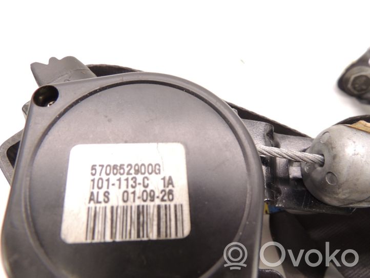 Volvo V70 Pas bezpieczeństwa fotela tylnego 9478170