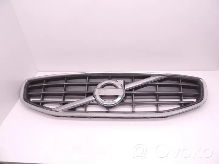 Volvo S60 Grille calandre supérieure de pare-chocs avant 