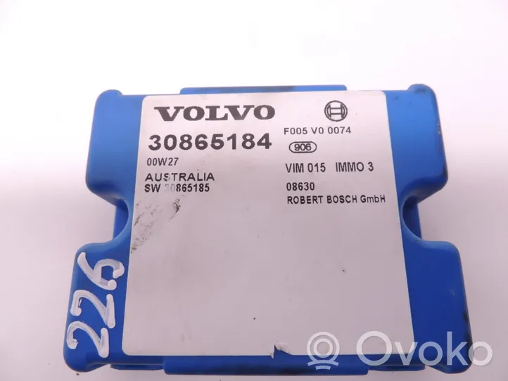 Volvo S40, V40 Ajonestolaitteen ohjainlaite/moduuli 30865184