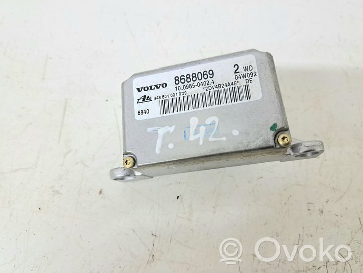 Volvo S80 ESP acceleration yaw rate sensor 8688069