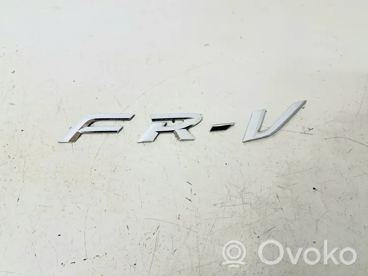 Honda FR-V Valmistajan merkki/mallikirjaimet 