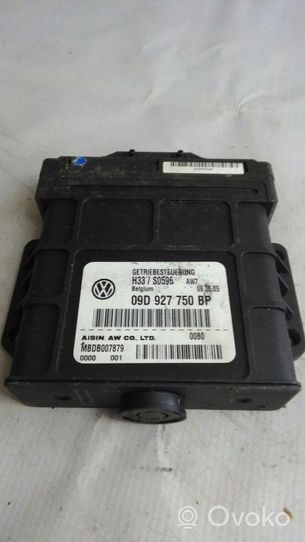 Volkswagen Touareg I Module de contrôle de boîte de vitesses ECU 09D927750