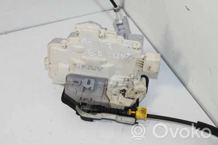 Audi A6 S6 C7 4G Serrure de porte arrière 4G0839016A