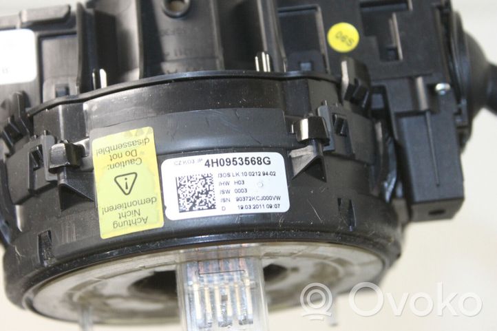 Audi A6 S6 C7 4G Wiper turn signal indicator stalk/switch 4H0953568G