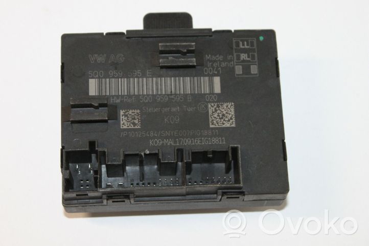 Audi A3 S3 8V Oven ohjainlaite/moduuli 5Q0959595B