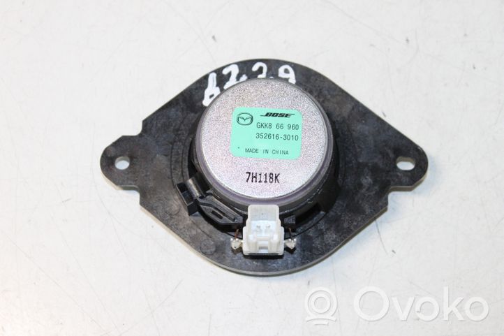 Mazda 3 III Enceinte haute fréquence de porte avant GKK866960