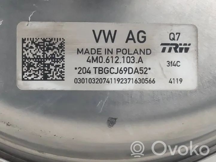 Audi Q7 4M Stabdžių vakuumo pūslė 4M0612103A