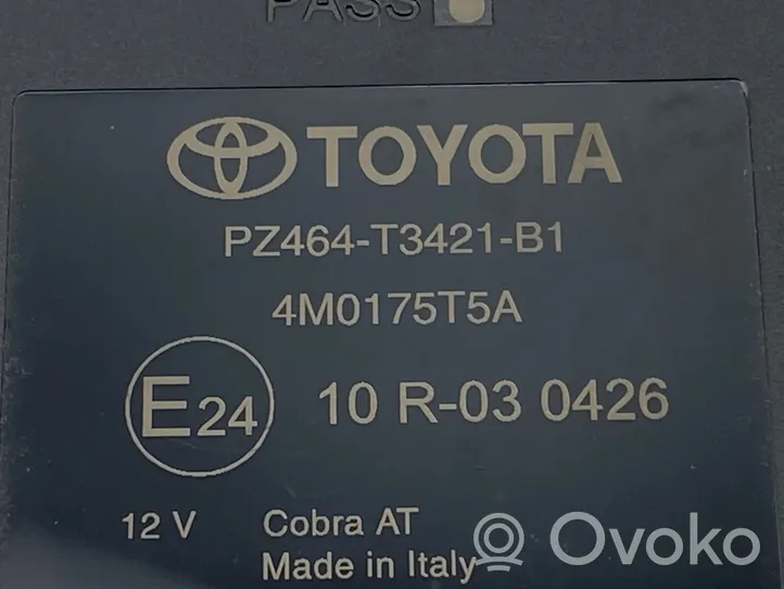Toyota Avensis T270 Autres unités de commande / modules PZ464T3421B1