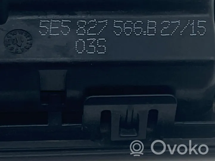 Skoda Octavia Mk3 (5E) Uchwyt / Rączka zewnętrzna otwierania klapy tylnej / bagażnika 5E5827566B