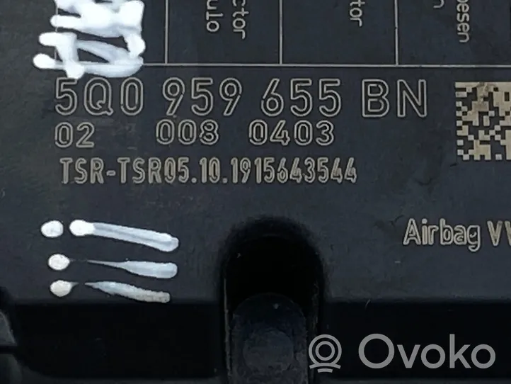 Seat Tarraco Turvatyynyn ohjainlaite/moduuli 5Q0959655BN