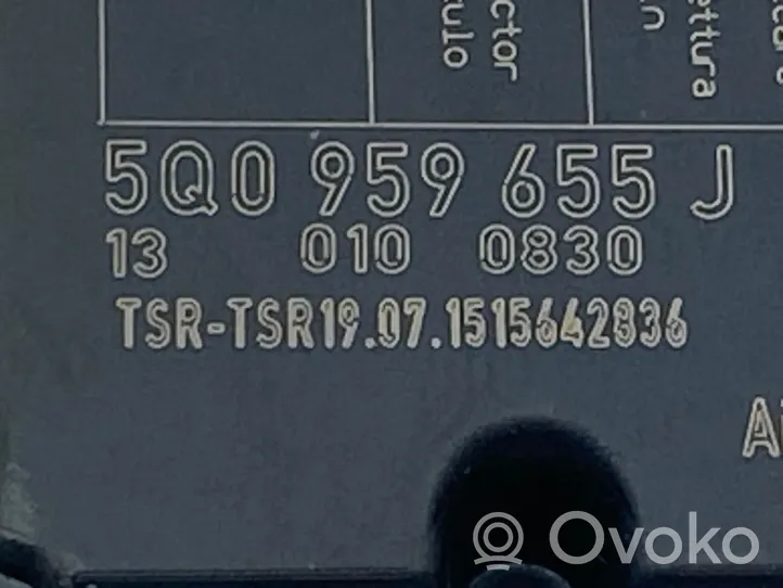 Audi A3 S3 8V Centralina/modulo airbag 5Q0959655J