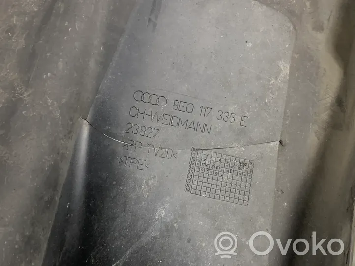 Audi A4 S4 B6 8E 8H Lufteinlass Luftführung 8E0117335E