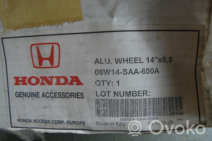 Honda Jazz Cerchioni in lega R14 08W14SAA600A