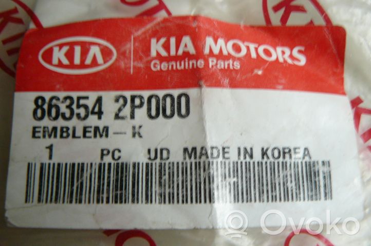 KIA Sorento Autres insignes des marques 8863542P000