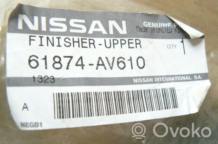 Nissan Primera Plaque avant support serrure de capot 61874AV610