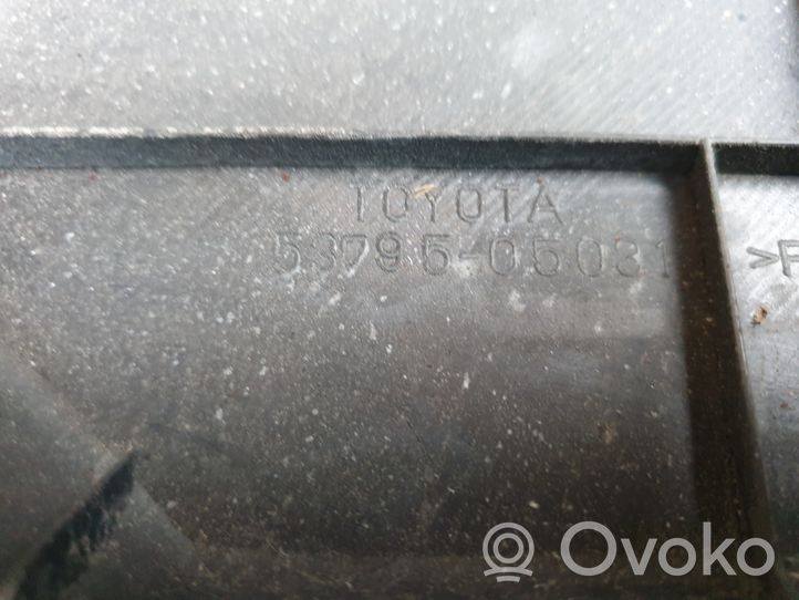 Toyota Avensis T250 Rivestimento della modanatura della chiusura del vano motore/cofano 5314105050