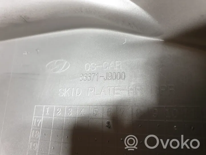 Hyundai Kona I Moulure inférieure de pare-chocs arrière 86671J9000