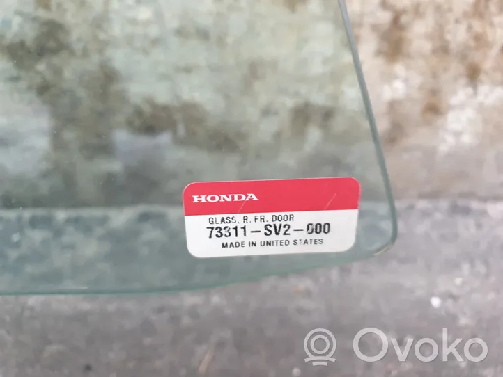 Honda Accord Fenster Scheibe Tür vorne (Zweitürer) 73311SV2000