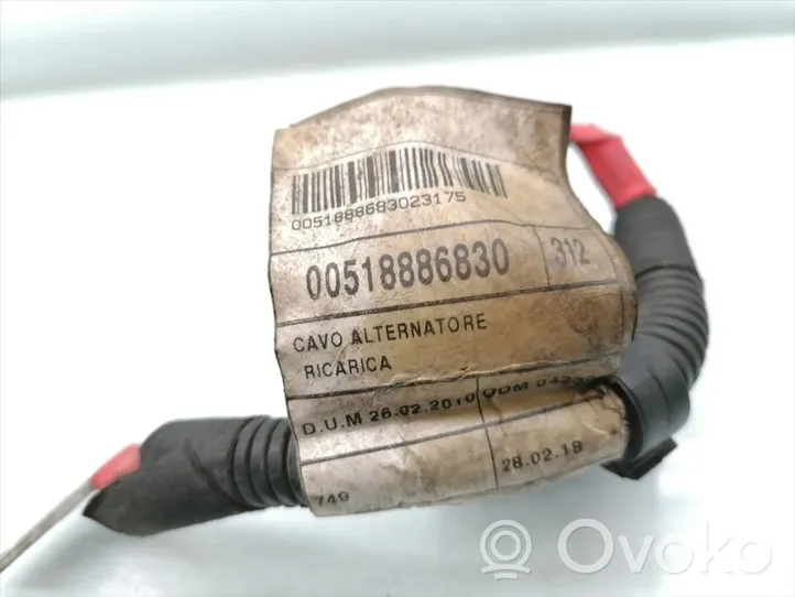 Fiat 500 Câble de batterie positif 51888683