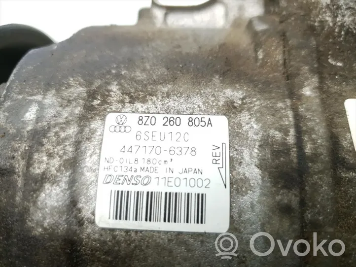Audi A2 Air conditioning (A/C) compressor (pump) 8Z0260805A