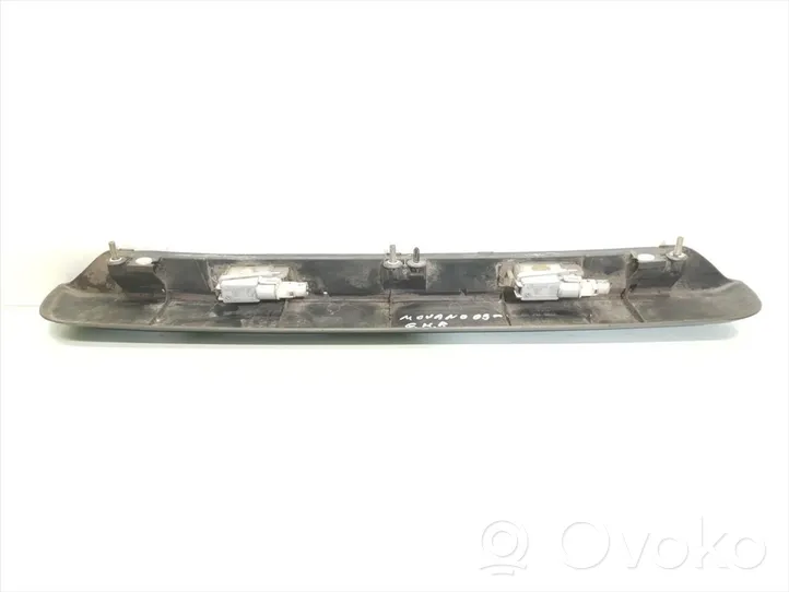 Opel Movano A Lampa oświetlenia tylnej tablicy rejestracyjnej 7700352127