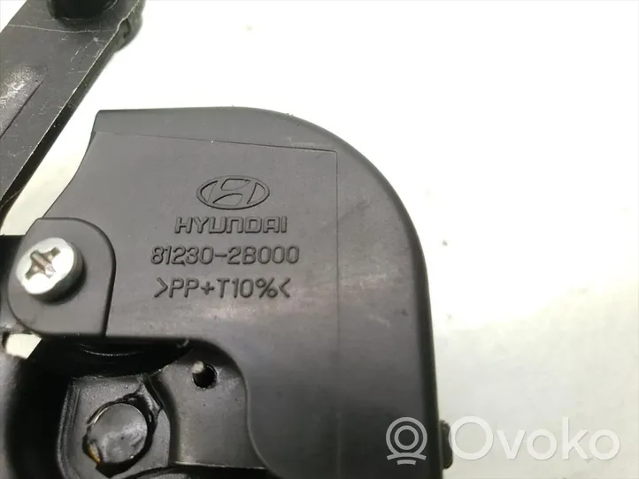 Hyundai Santa Fe Blocco/chiusura/serratura del portellone posteriore/bagagliaio 81230-2B000