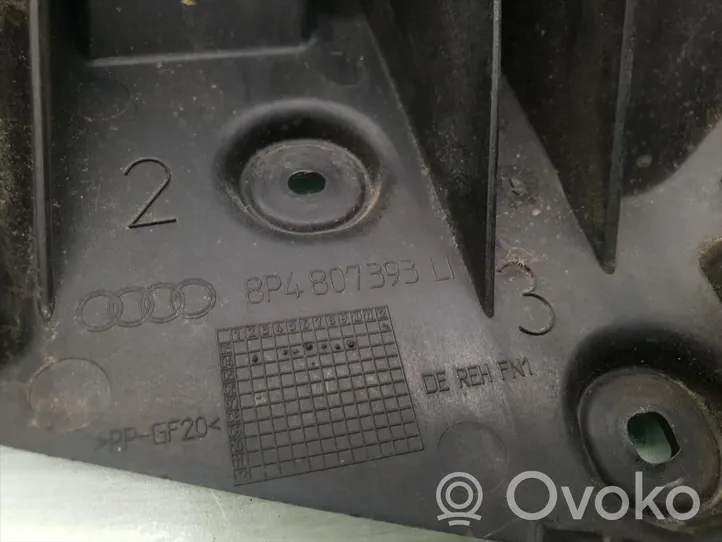 Audi A3 S3 8P Support de pare-chocs arrière 8P4807394
