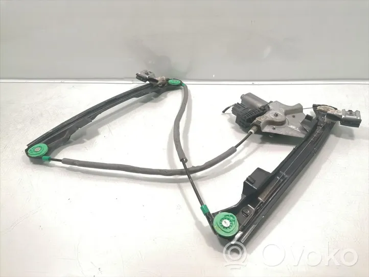 Jaguar X-Type Front door window regulator with motor 0130821946