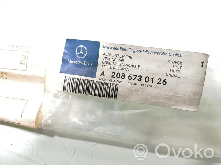 Mercedes-Benz CLK AMG A208 C208 Inne części karoserii A2086730126