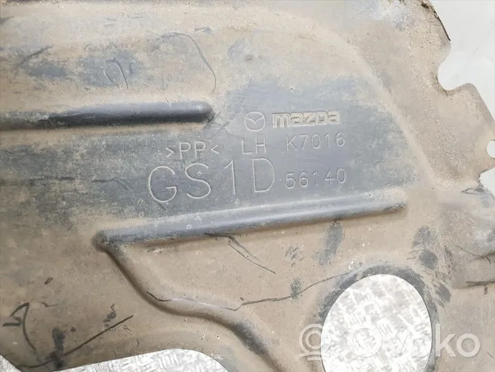Mazda 6 Pare-boue passage de roue avant GS1D56140