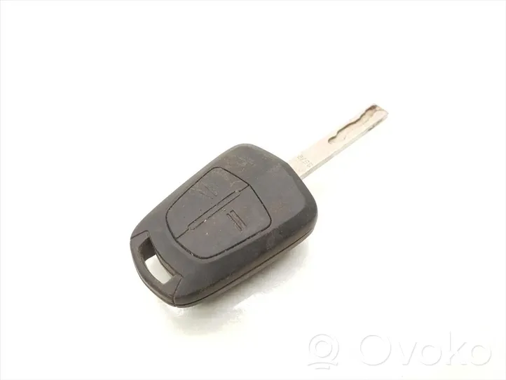 Opel Astra H Klucz / Karta zapłonu 