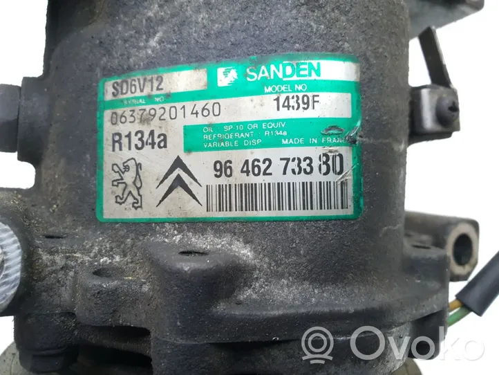 Citroen C3 Kompresor / Sprężarka klimatyzacji A/C 9646273380